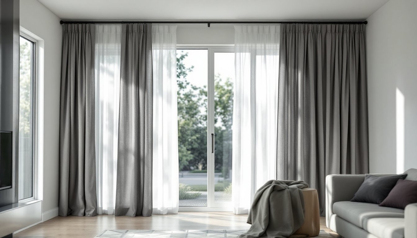 modern living room curtains ideas