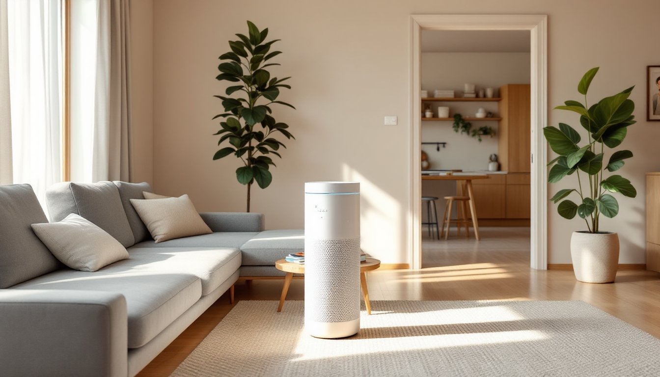 air purifier living room
